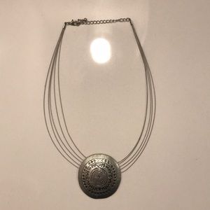 Metal Plated Tribal Pendant
